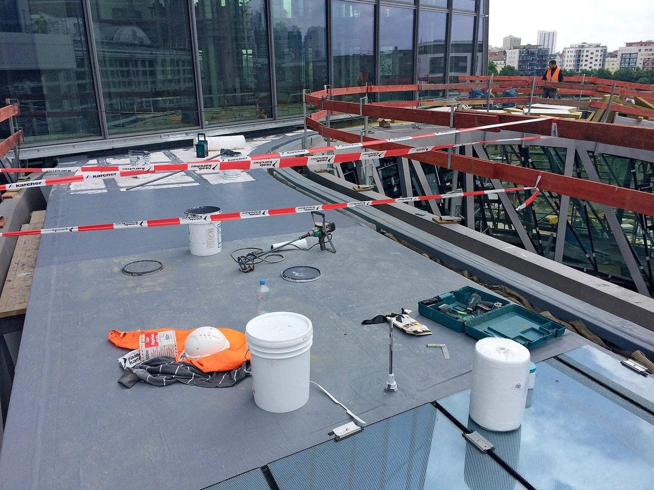 Dichtsystem POWERFLEX Verarbeitung